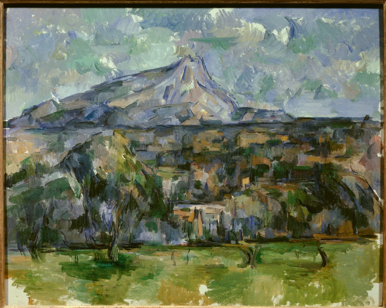 Heilige Overwinningsberg door Paul Cézanne