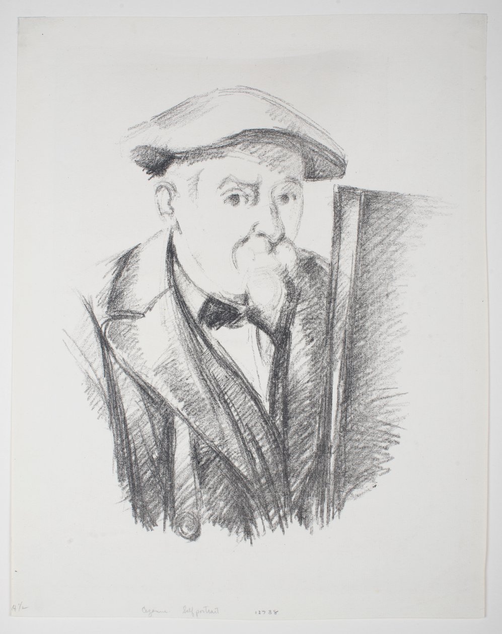 Zelfportret door Paul Cézanne