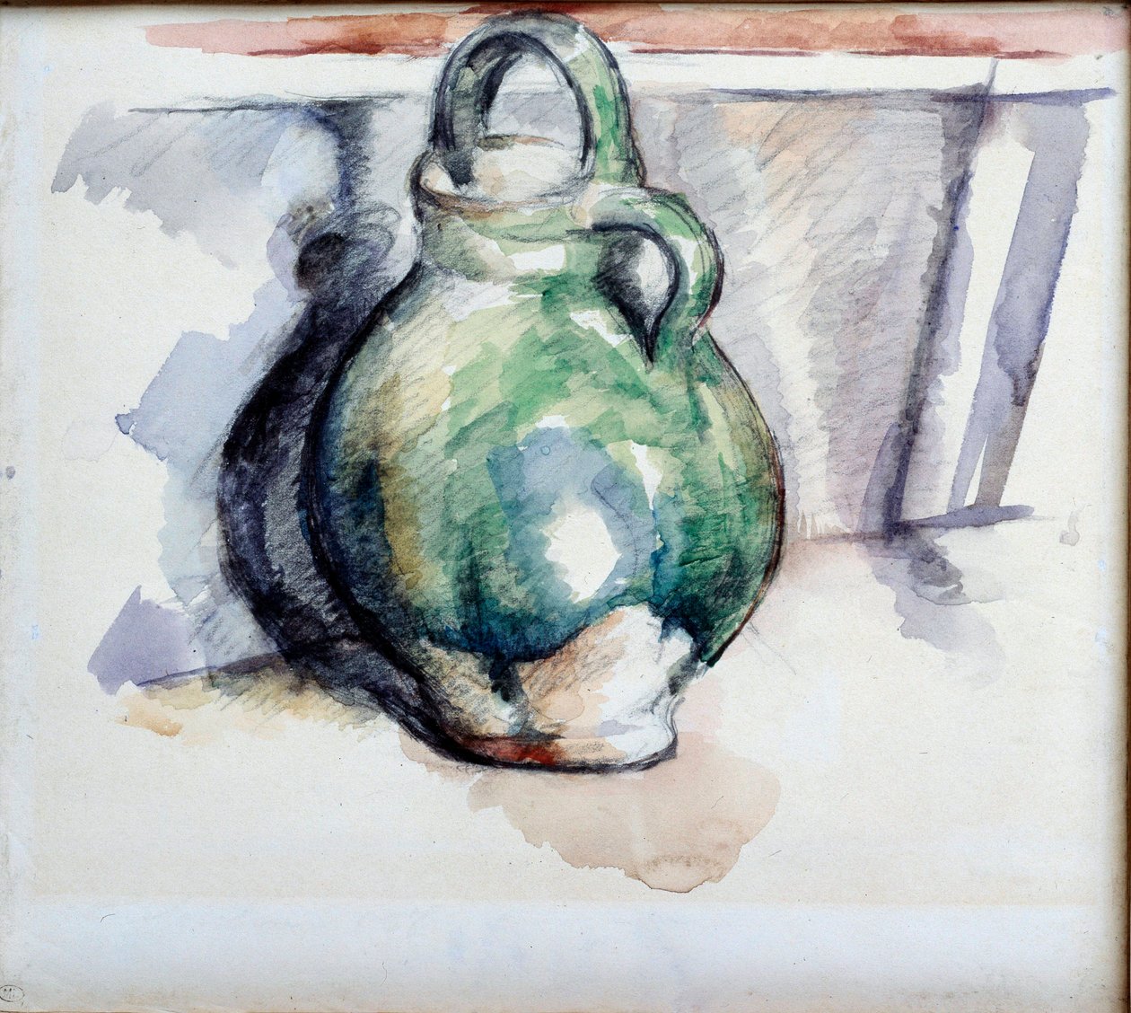 De Groene Kruik door Paul Cézanne