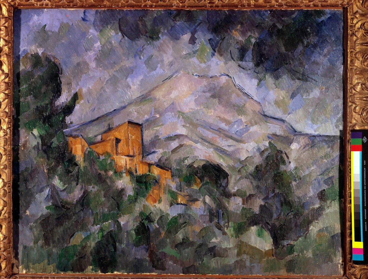 De Heilige Berg Overwinning en het Zwarte Kasteel door Paul Cézanne