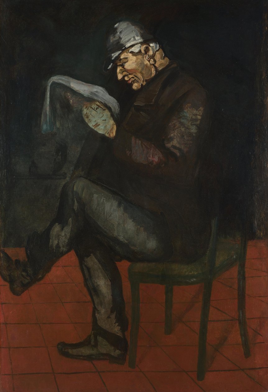 De Vader van de Schilder, Louis-Auguste Cézanne, c.1865 door Paul Cézanne