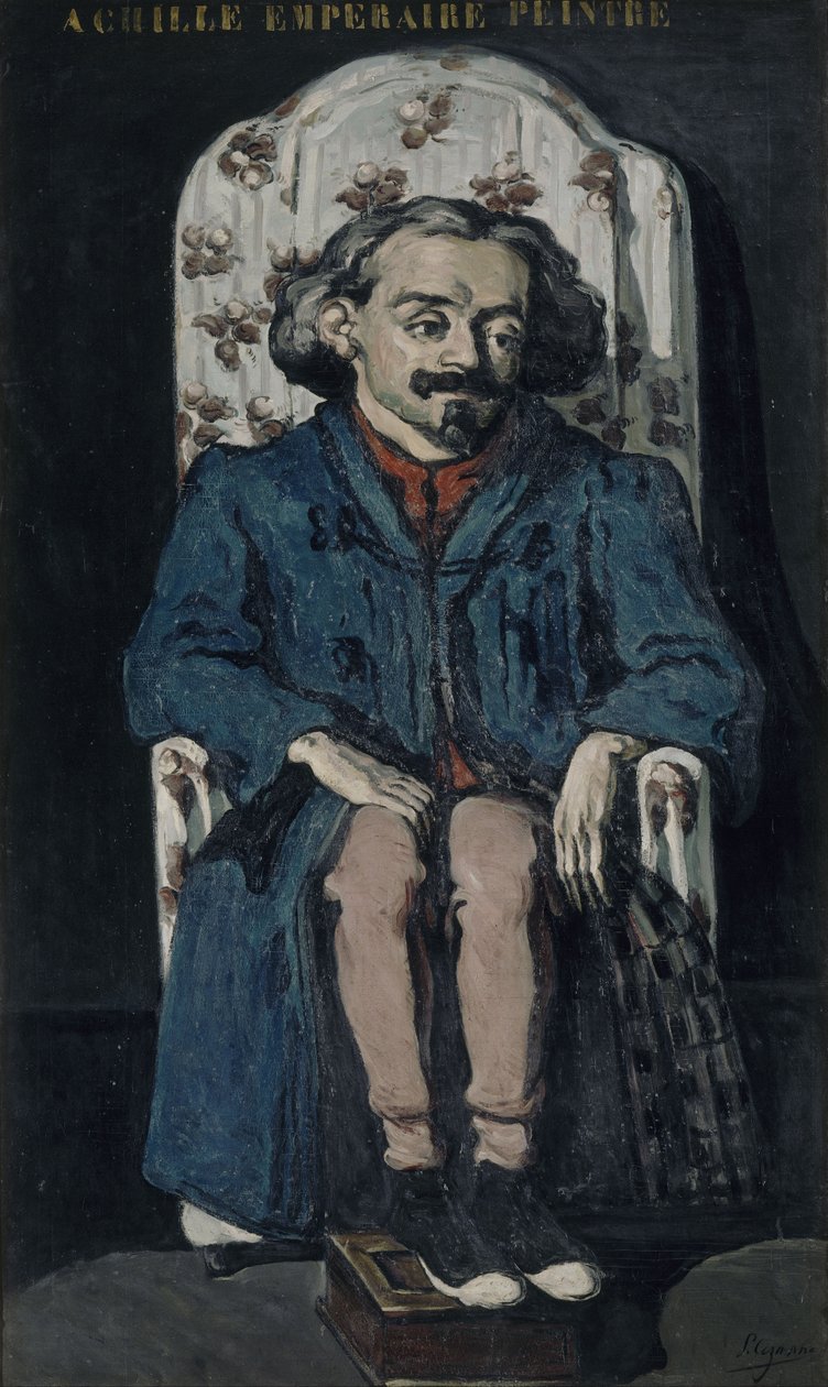 Achille Emperaire, 1867-1868 door Paul Cézanne