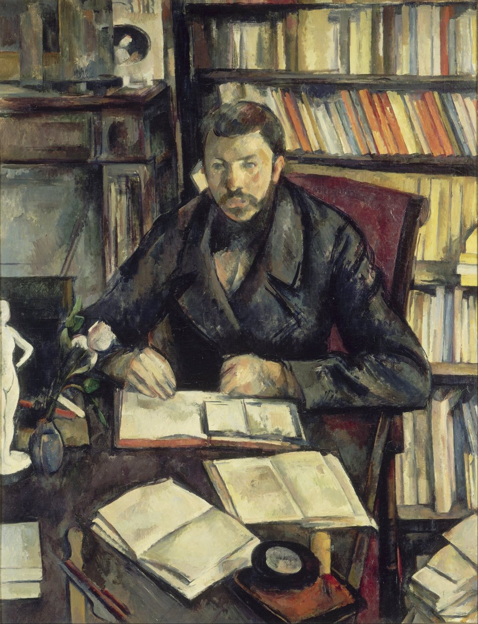 Gustave Geoffroy door Paul Cézanne