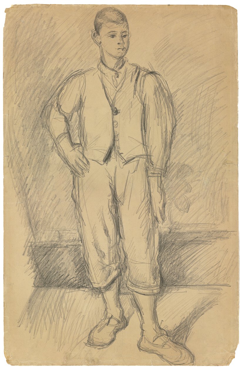 Portret van de zoon van de kunstenaar, ca. 1875-1885 door Paul Cézanne