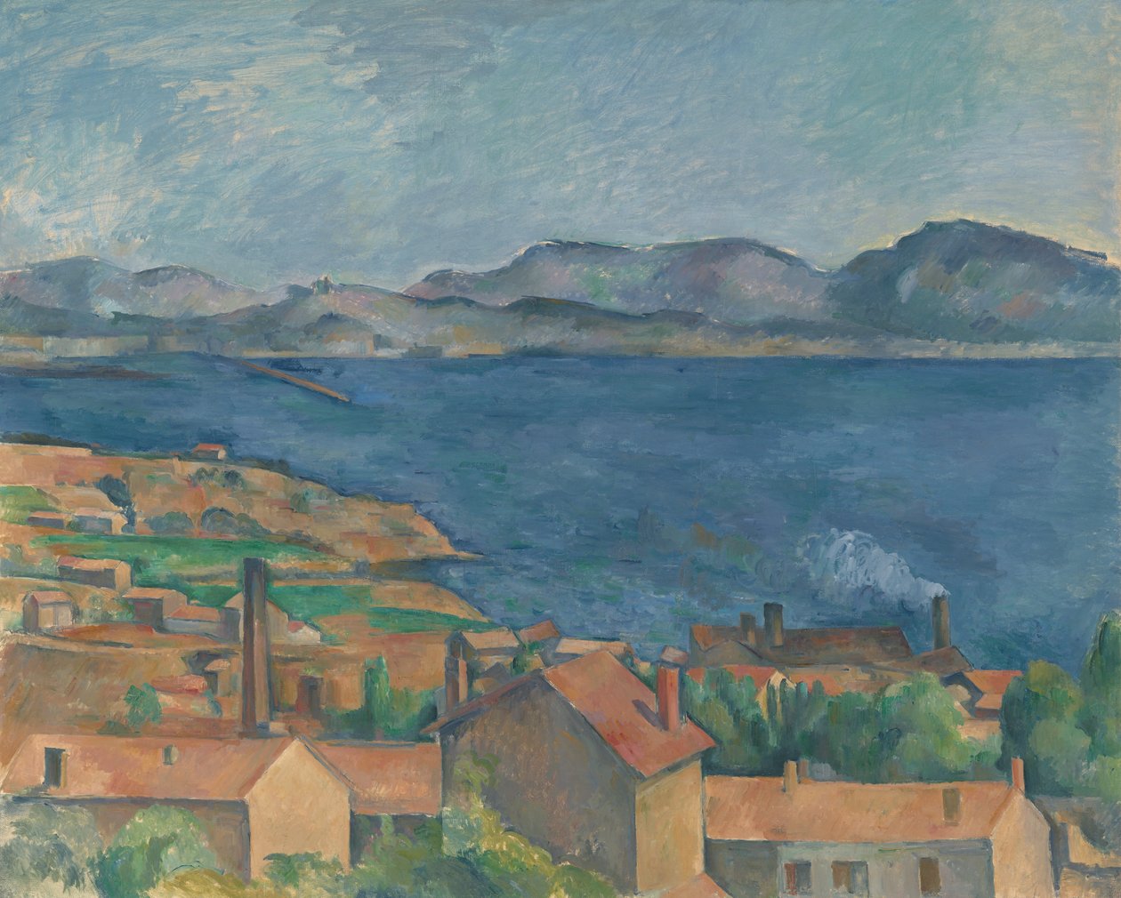 De baai van Marseille, gezien vanaf L