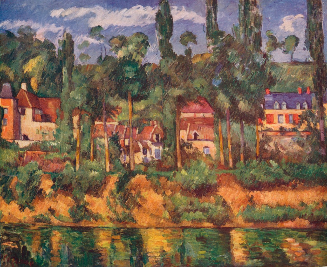 Het kasteel van Medan, c1880 door Paul Cézanne