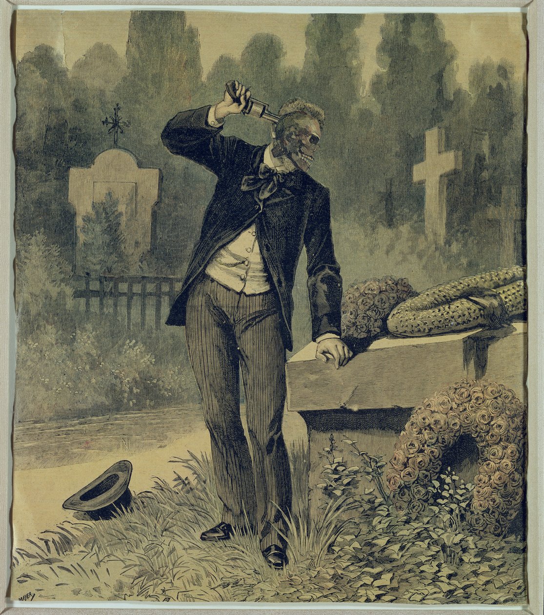 De komedie van de dood (La Comedie de la Mort) c.1935 (collage) door Paul Eluard