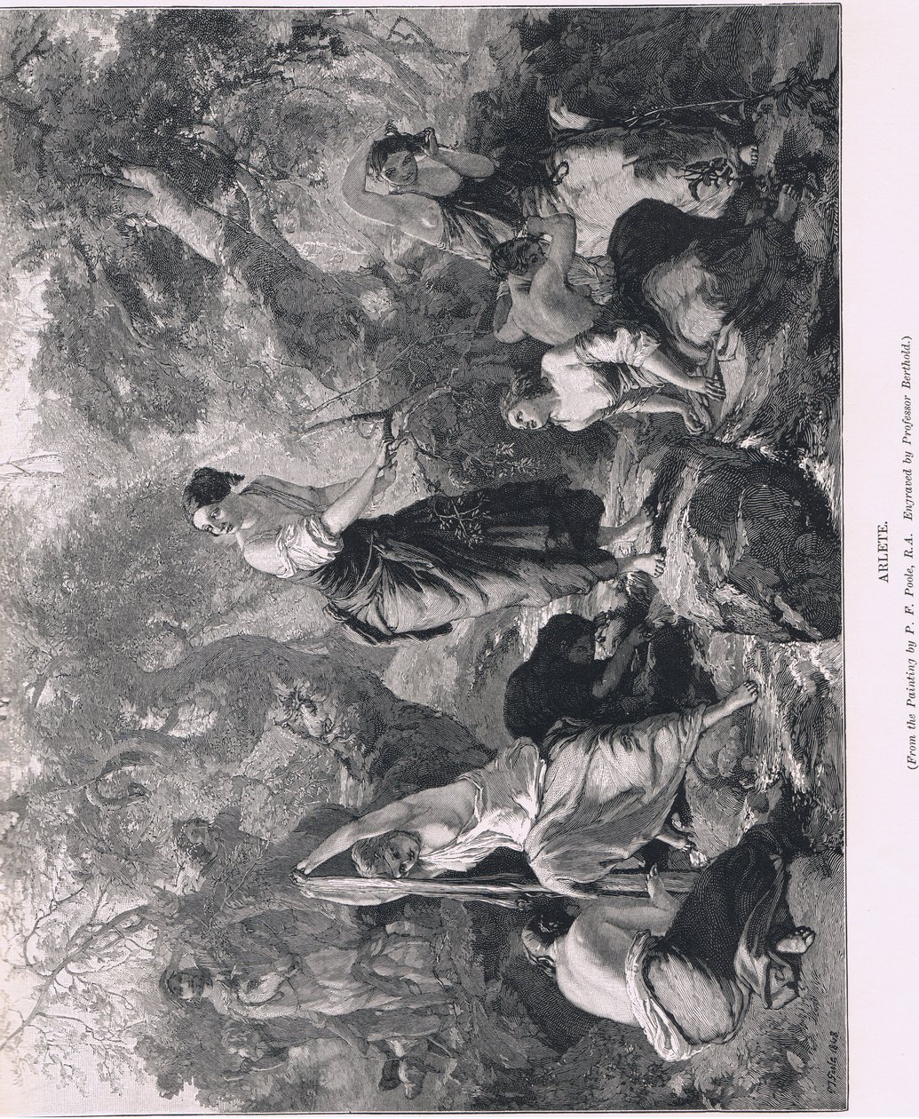 Arlete, uit The Magazine of Art 1893, Cassell and Company door Paul Falconer Poole