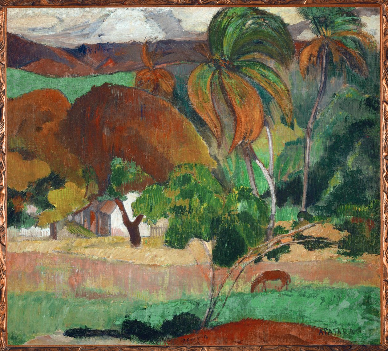 Apatarao (olieverf op doek) door Paul Gauguin