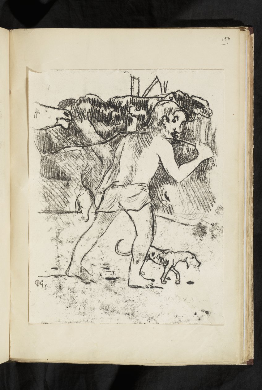 Terugkeer van de jacht door Paul Gauguin