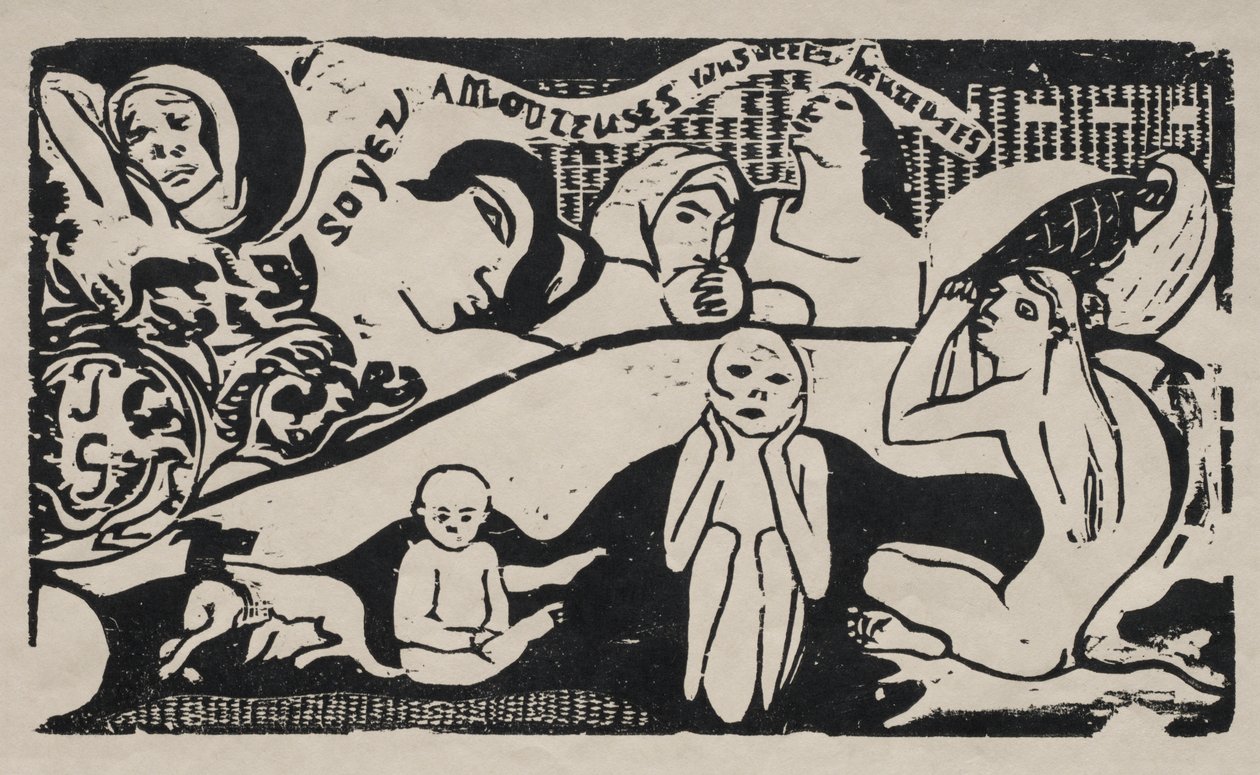 Wees verliefd en je zult gelukkig zijn door Paul Gauguin