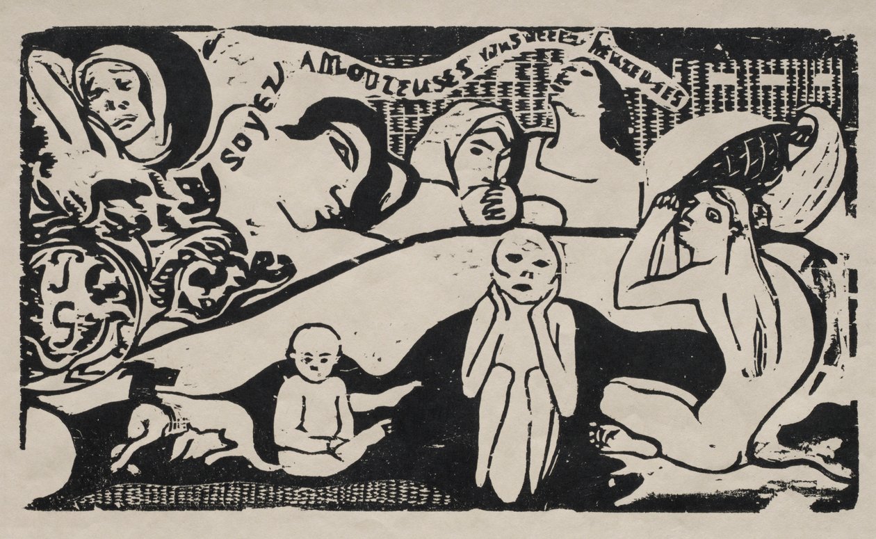 Wees verliefd en je zult gelukkig zijn door Paul Gauguin