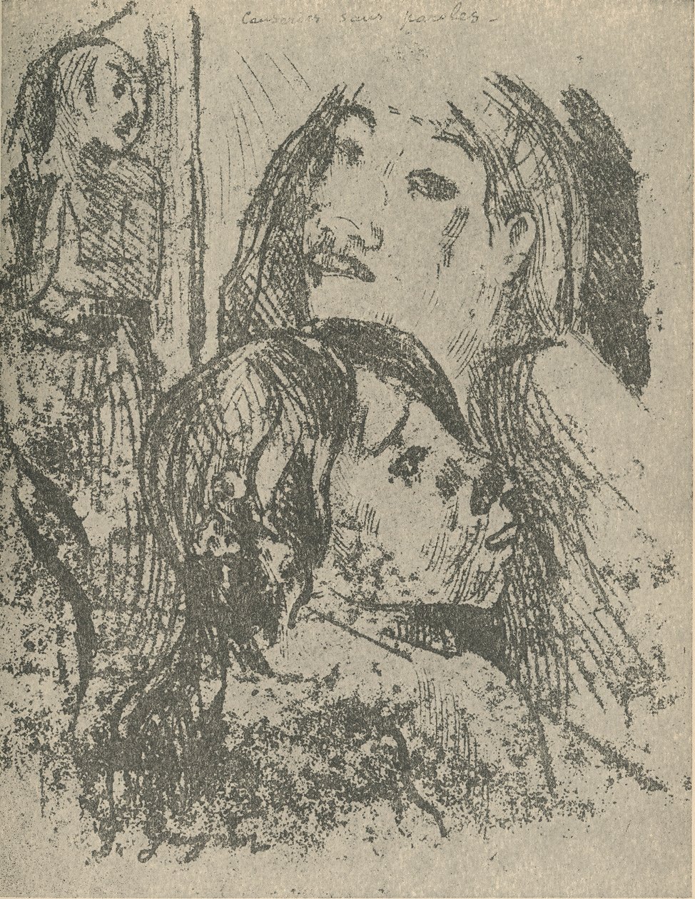 Gesprek Zonder Woorden, 1936 door Paul Gauguin