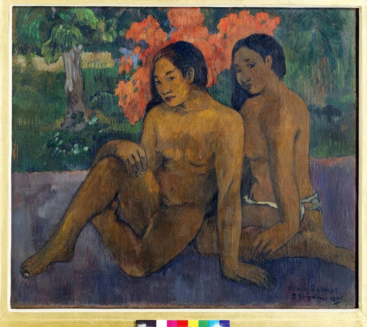 En het goud van hun lichaam door Paul Gauguin
