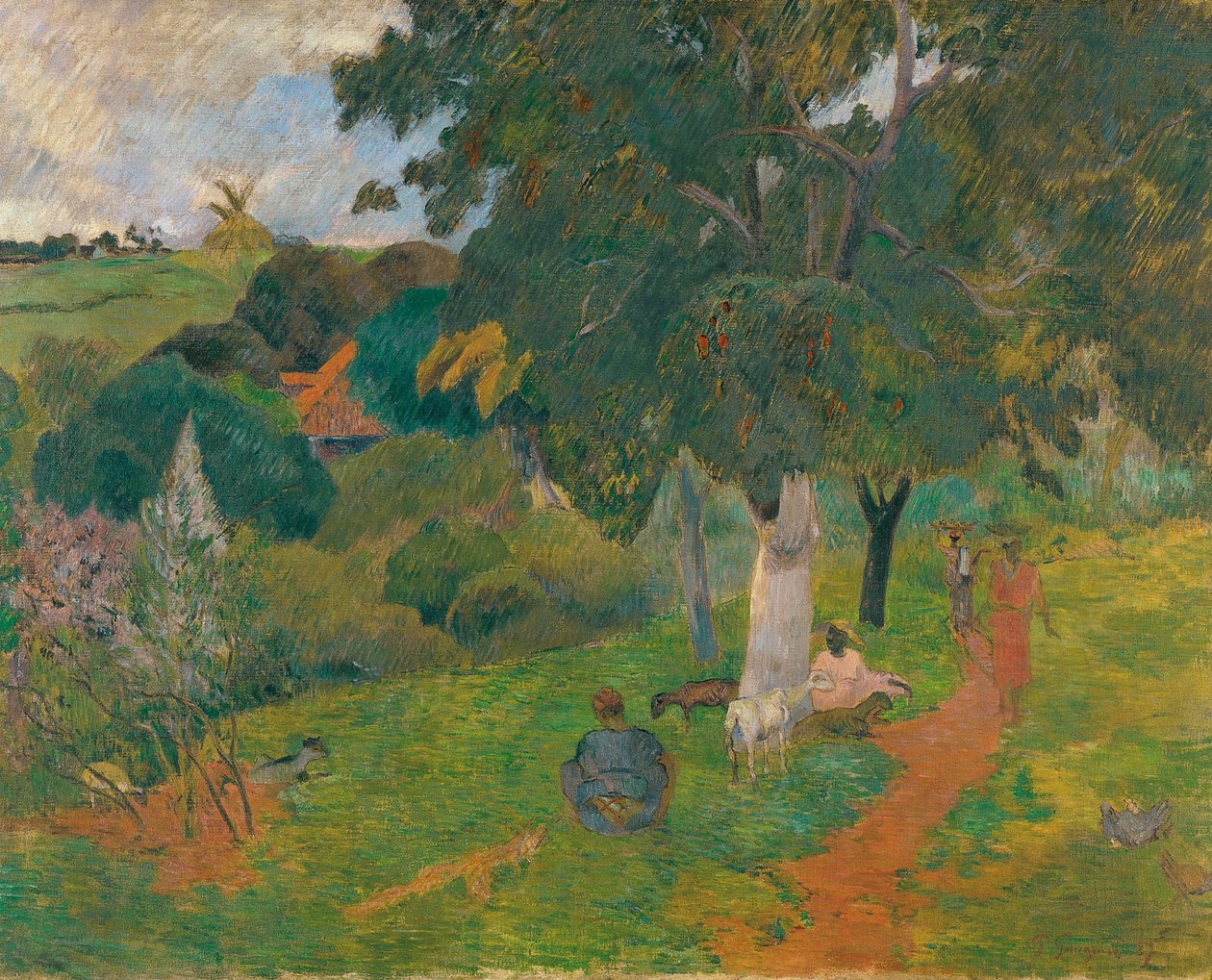 Frans: Allés et venues, Martinique Komen en gaan, Martinique door Paul Gauguin