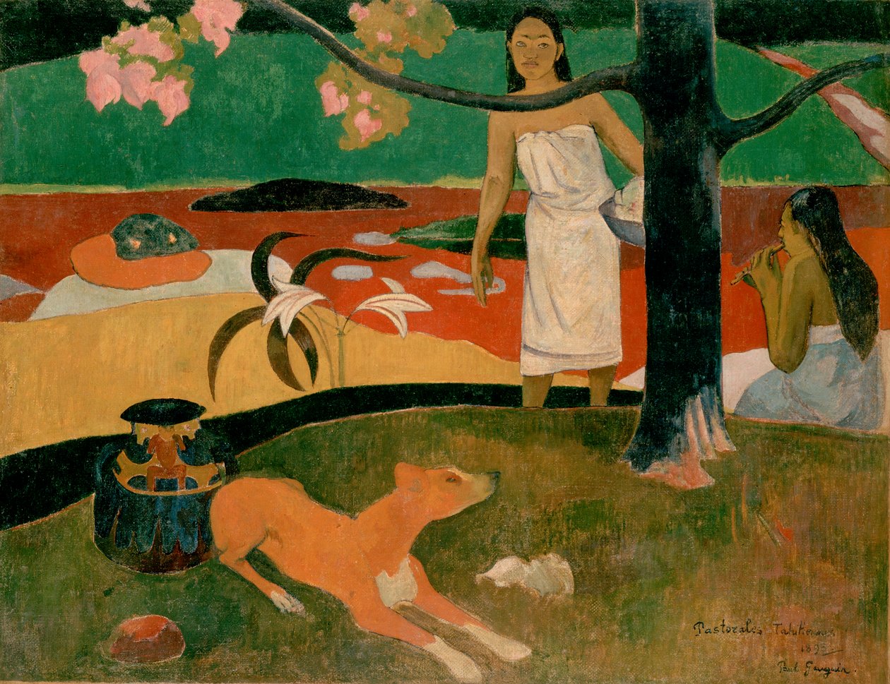 Frans: Pastorales Tahitiennes Pastorales tahitiennes door Paul Gauguin