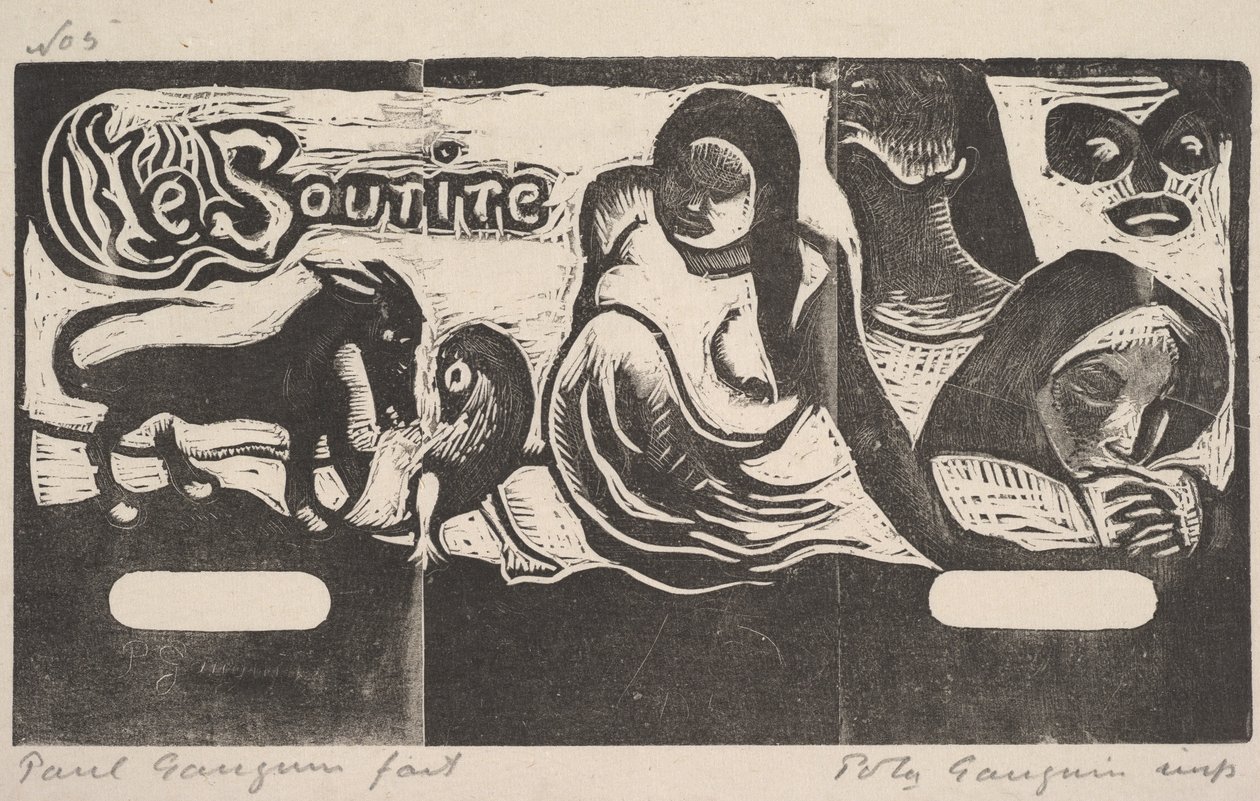 Le Sourire, 1899 door Paul Gauguin