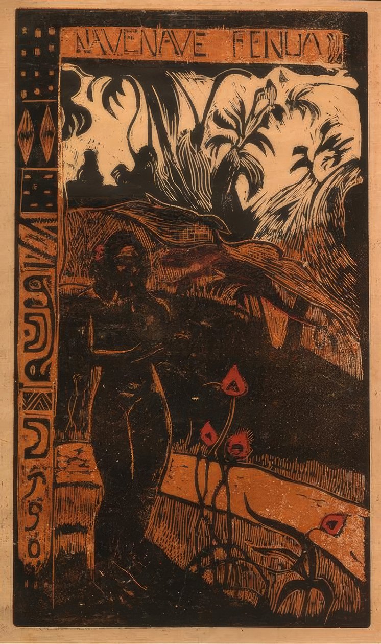 Nave Nave Fenua door Paul Gauguin