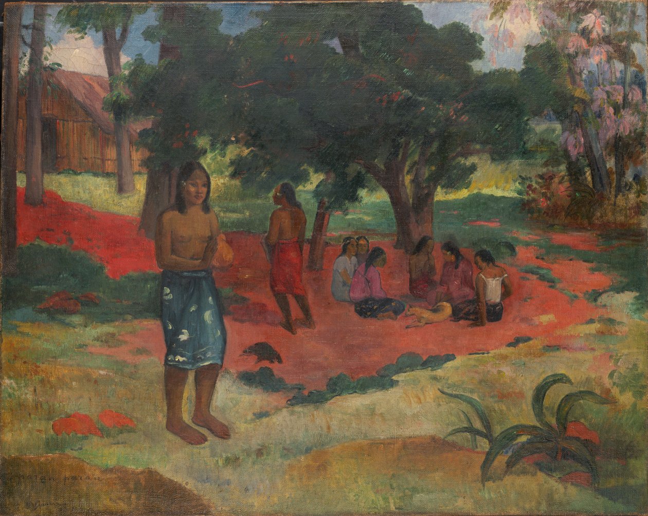 Gefluisterde woorden door Paul Gauguin