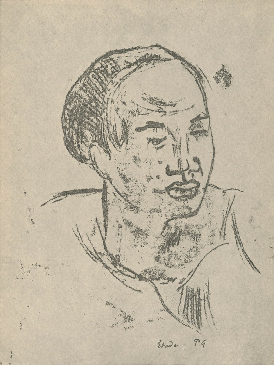 Studie, 1936 door Paul Gauguin