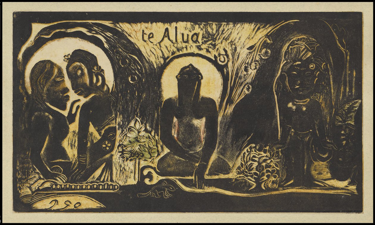 Te Atua door Paul Gauguin