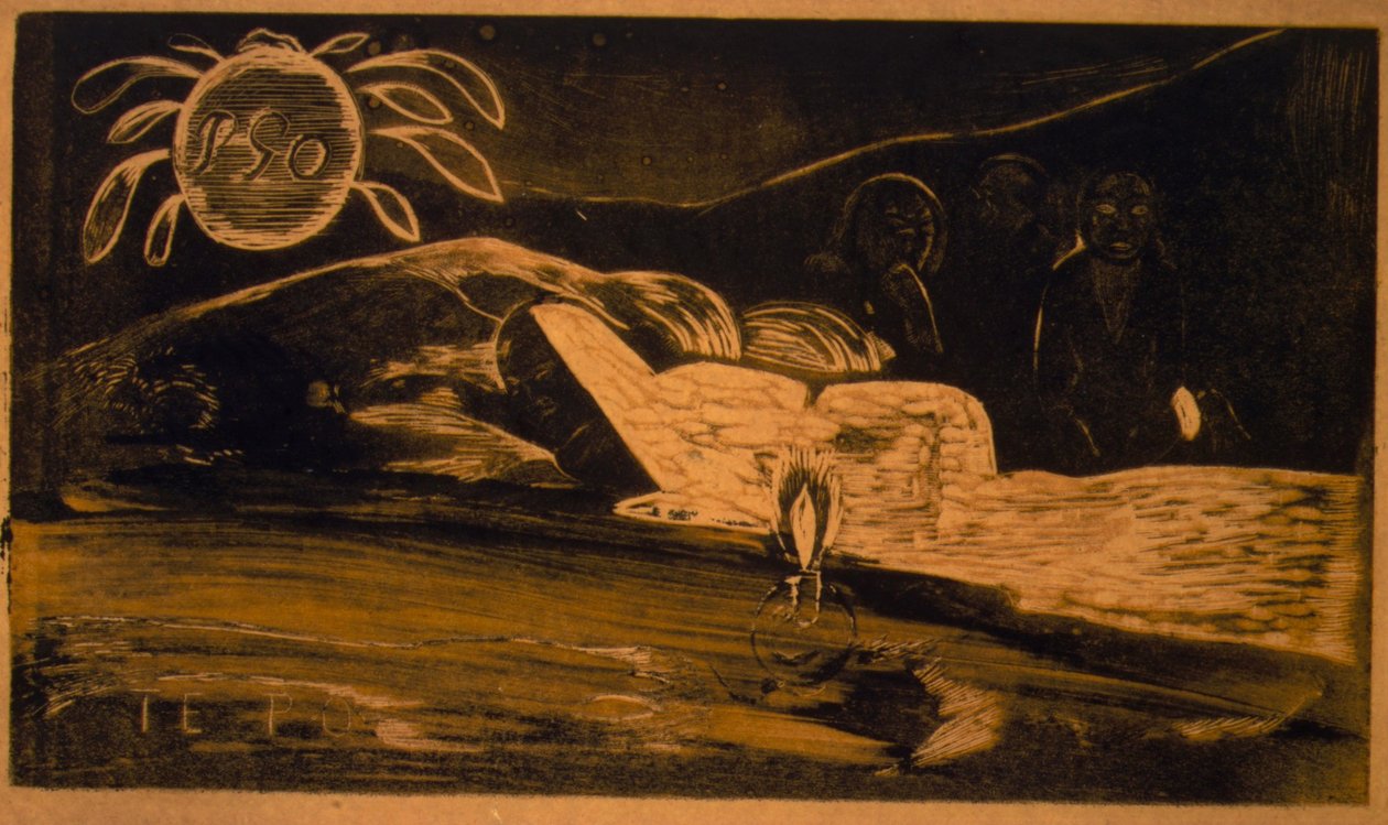 Te Po door Paul Gauguin