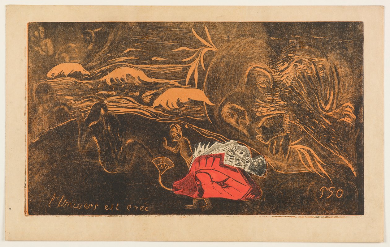 De Schepping van het Universum door Paul Gauguin
