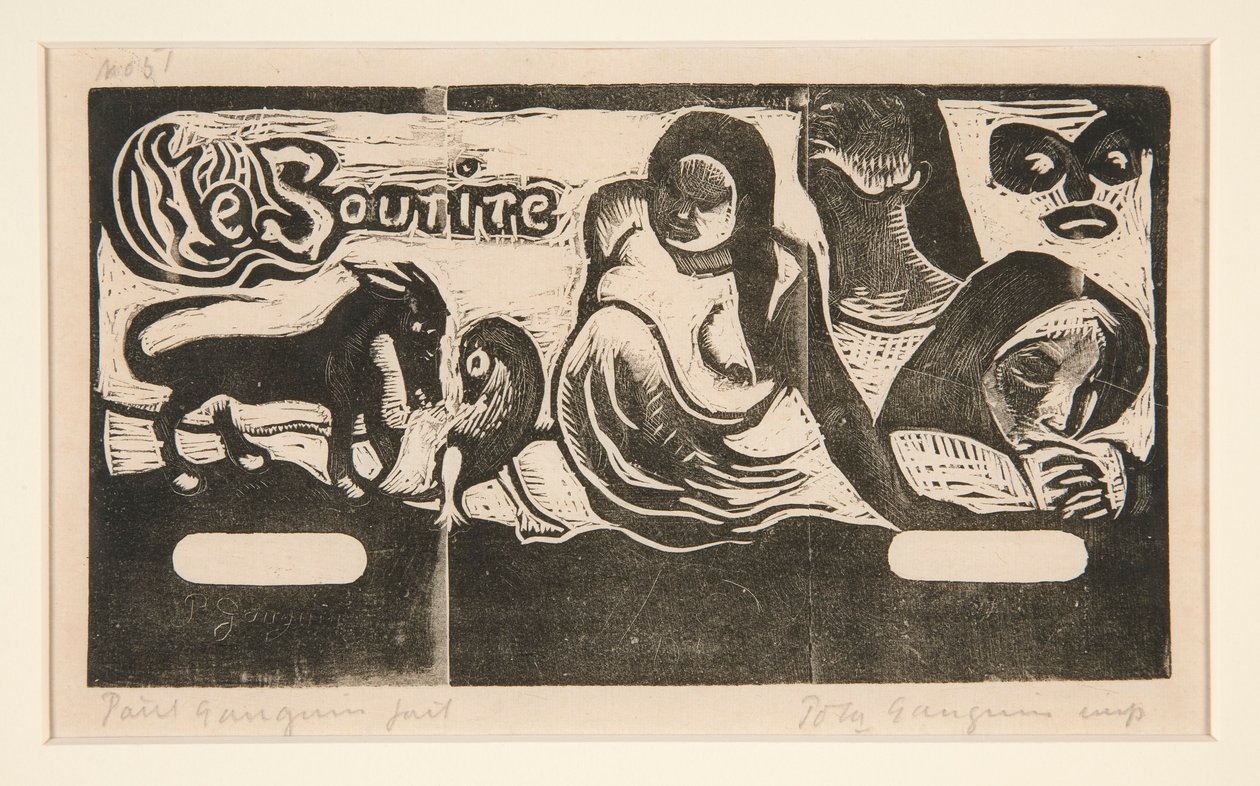 Titel voor Le Sourire door Paul Gauguin