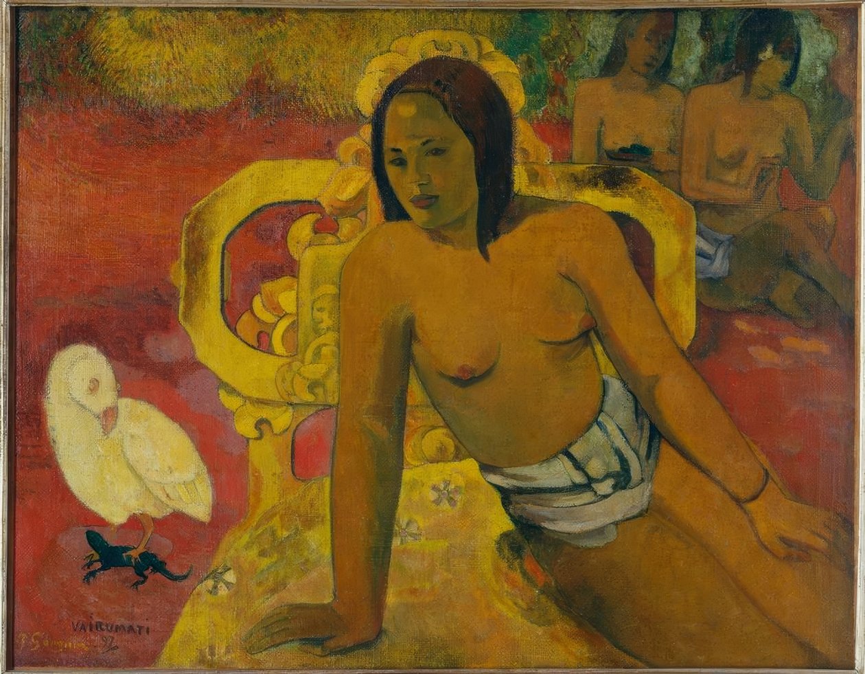 Vairumati door Paul Gauguin