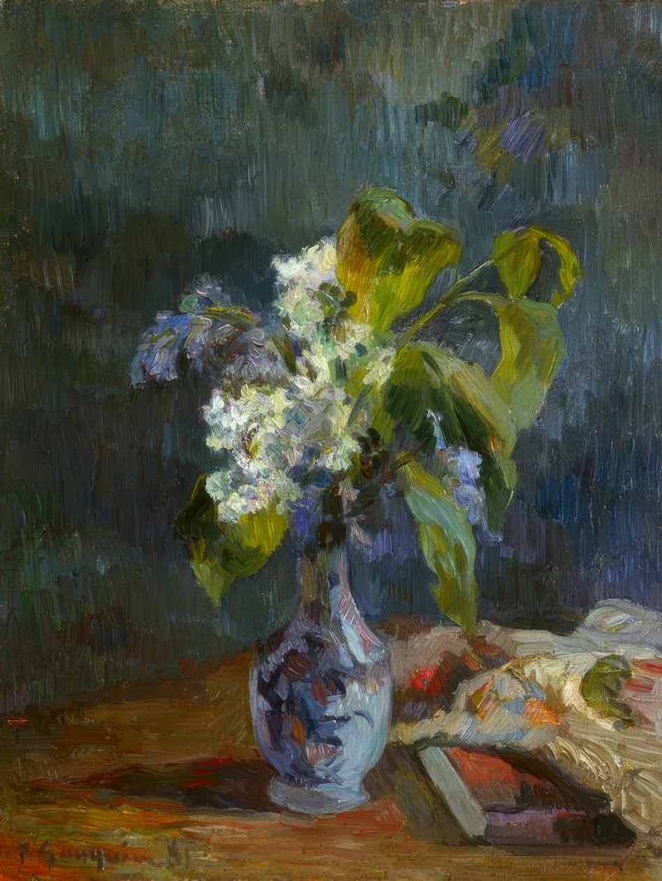 Bloemenvaas door Paul Gauguin