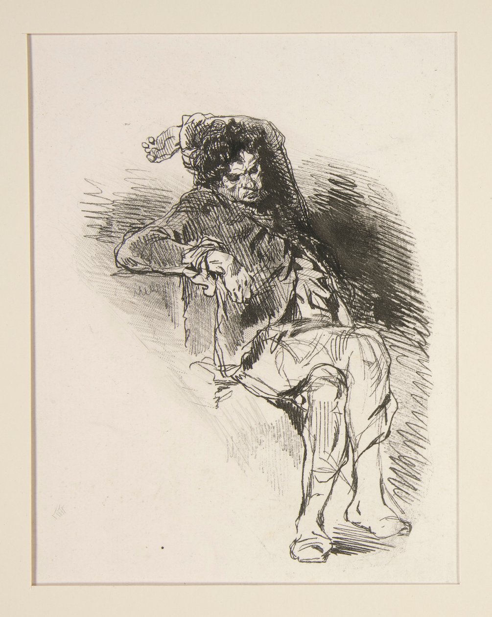 (LE REPOS.) door Paul Gavarni