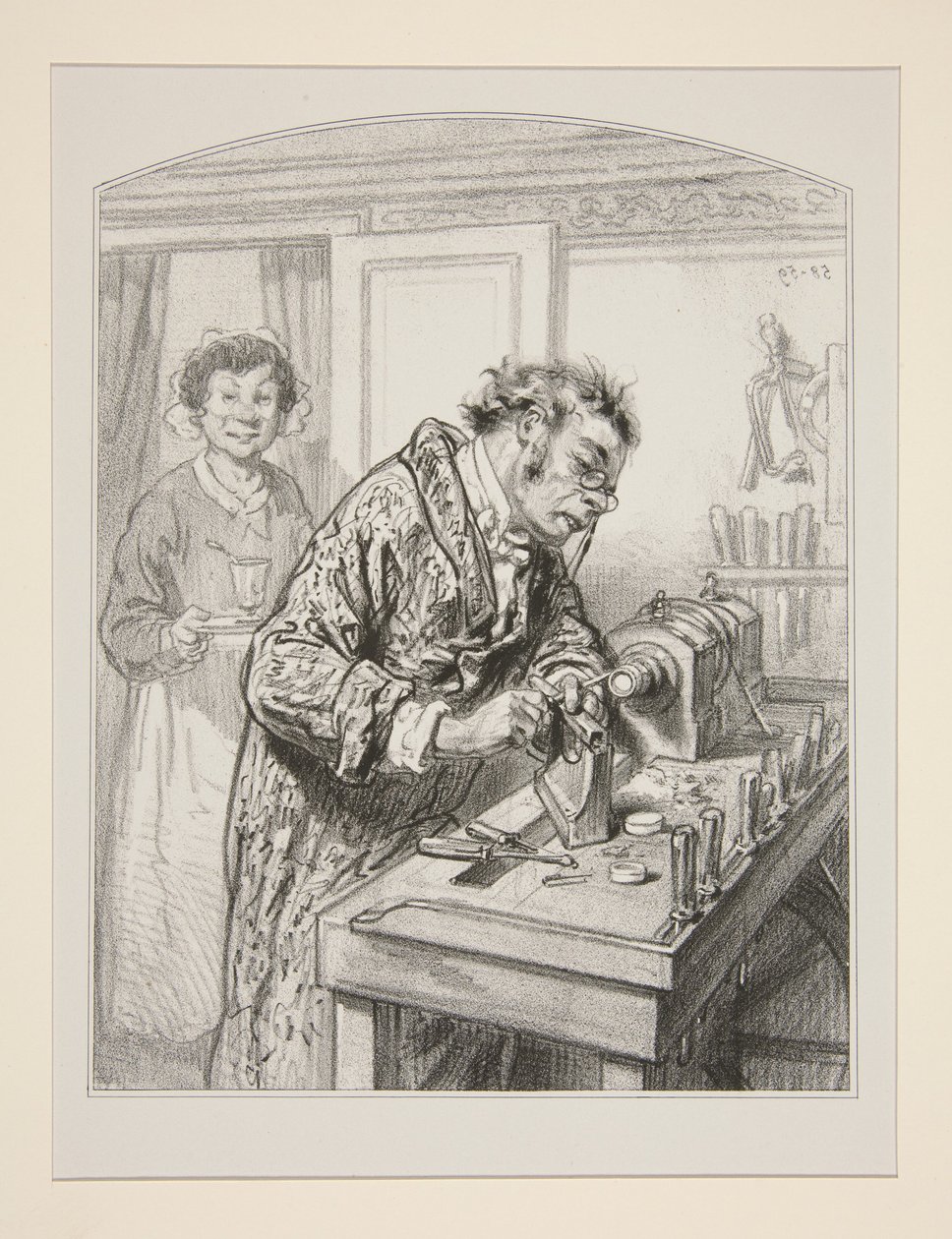 (DE RONDE.) door Paul Gavarni