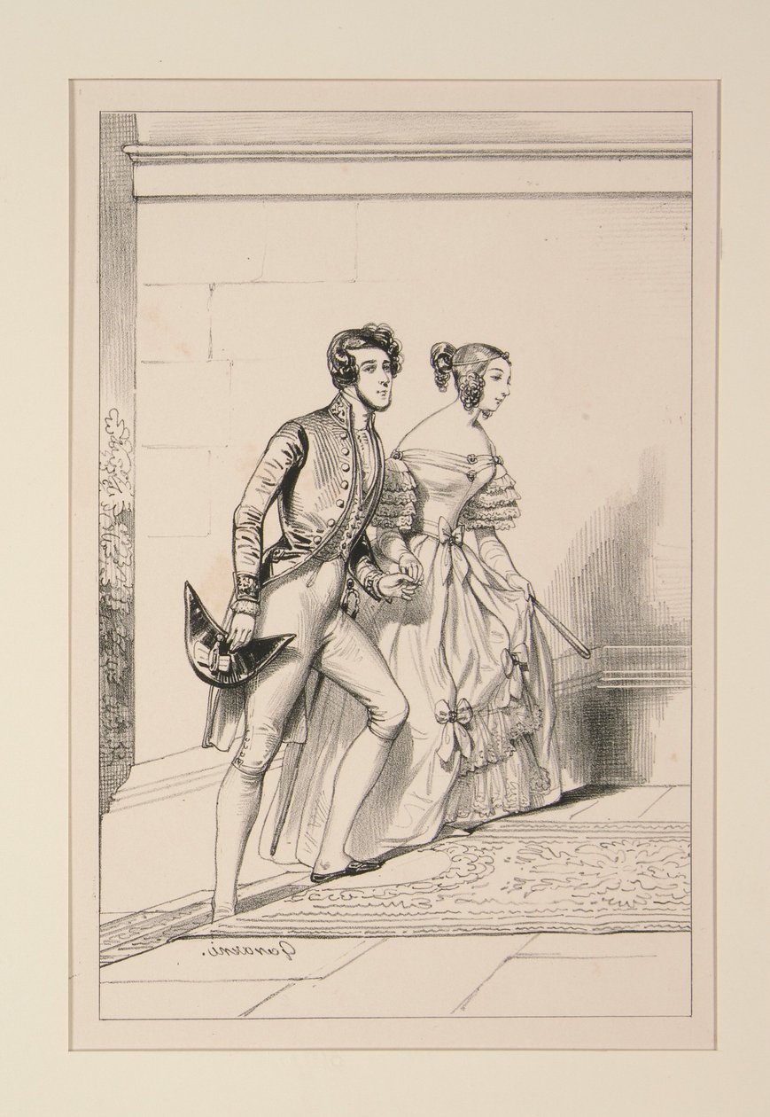 HOFPAK 1837 ... door Paul Gavarni