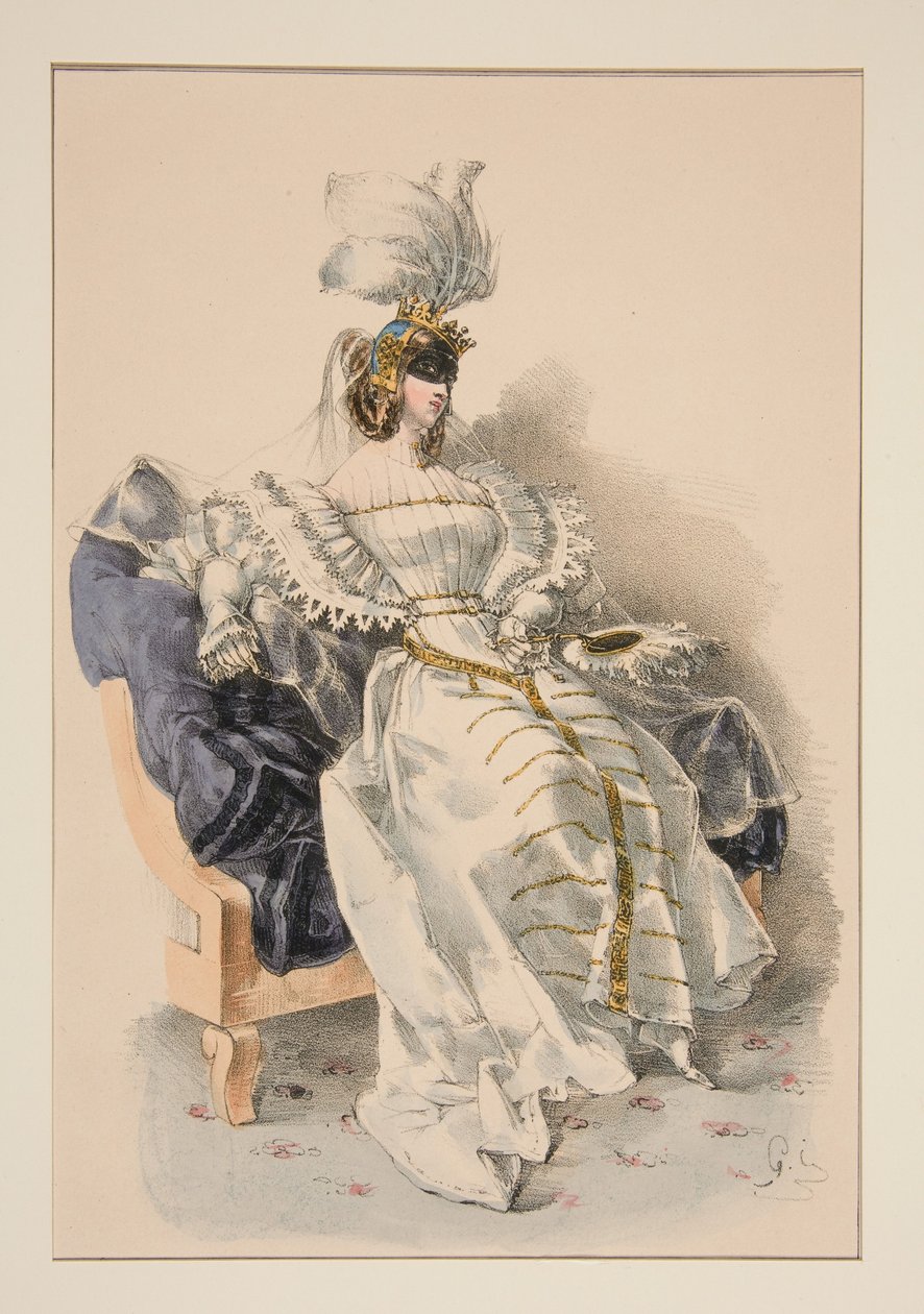 DUCHESSE. door Paul Gavarni