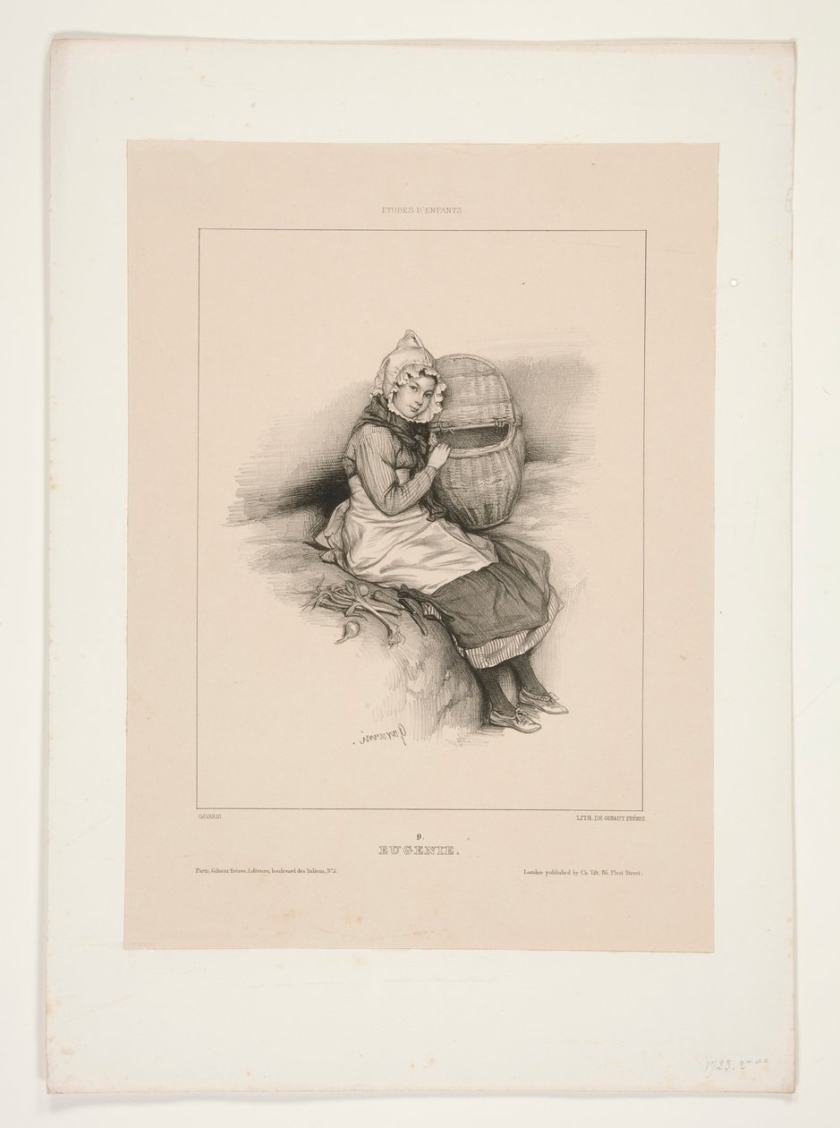 EUGENIE door Paul Gavarni