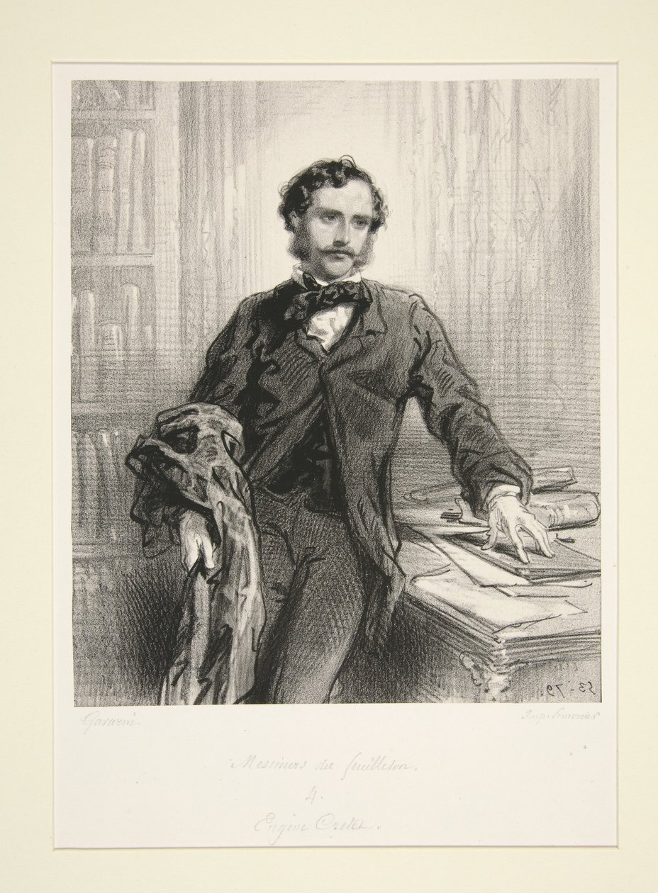 Eugène Cretet door Paul Gavarni