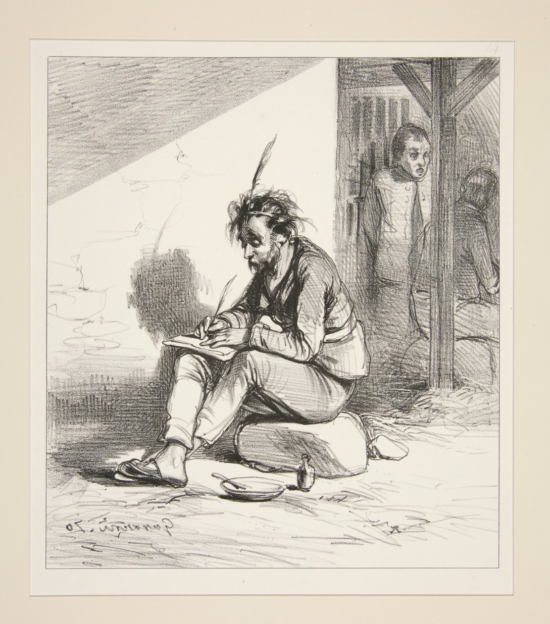 Ik, ondergetekende, koning van Batignolles, prins van Clichy,... door Paul Gavarni