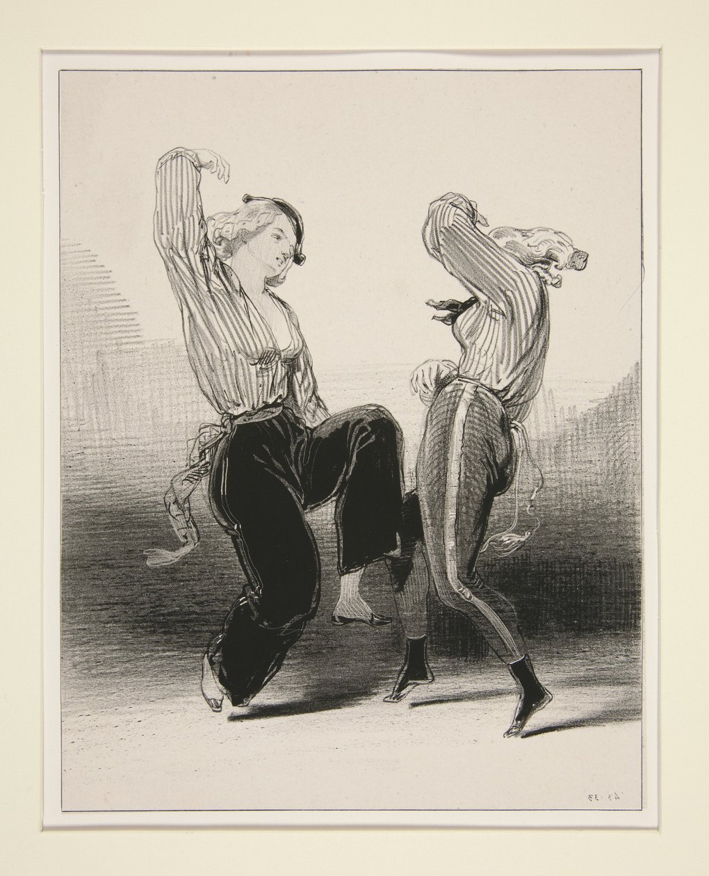 Als de Arthurs slapen, dansen de ratten. door Paul Gavarni