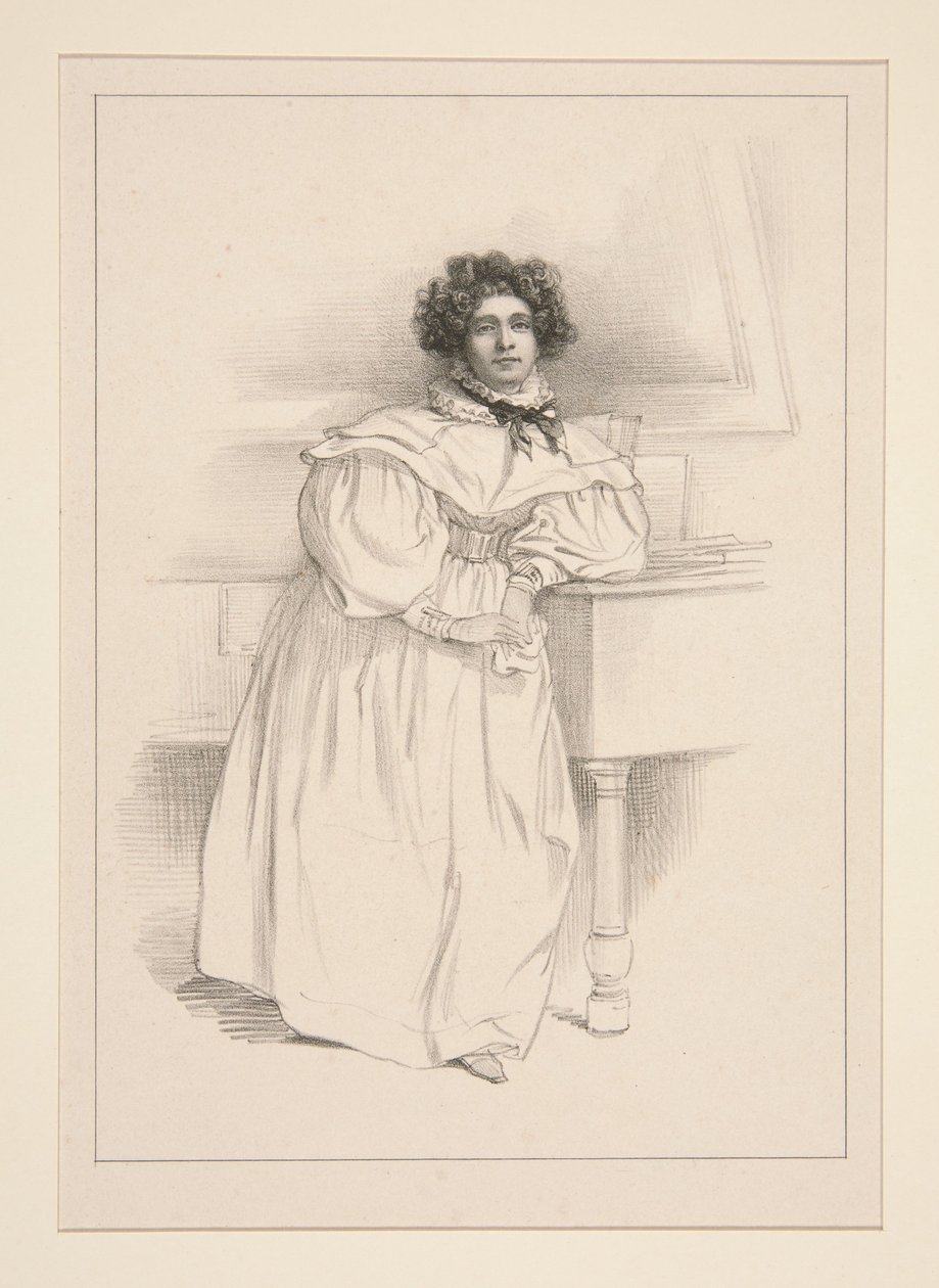 Mme. de hertogin van Abrantes door Paul Gavarni