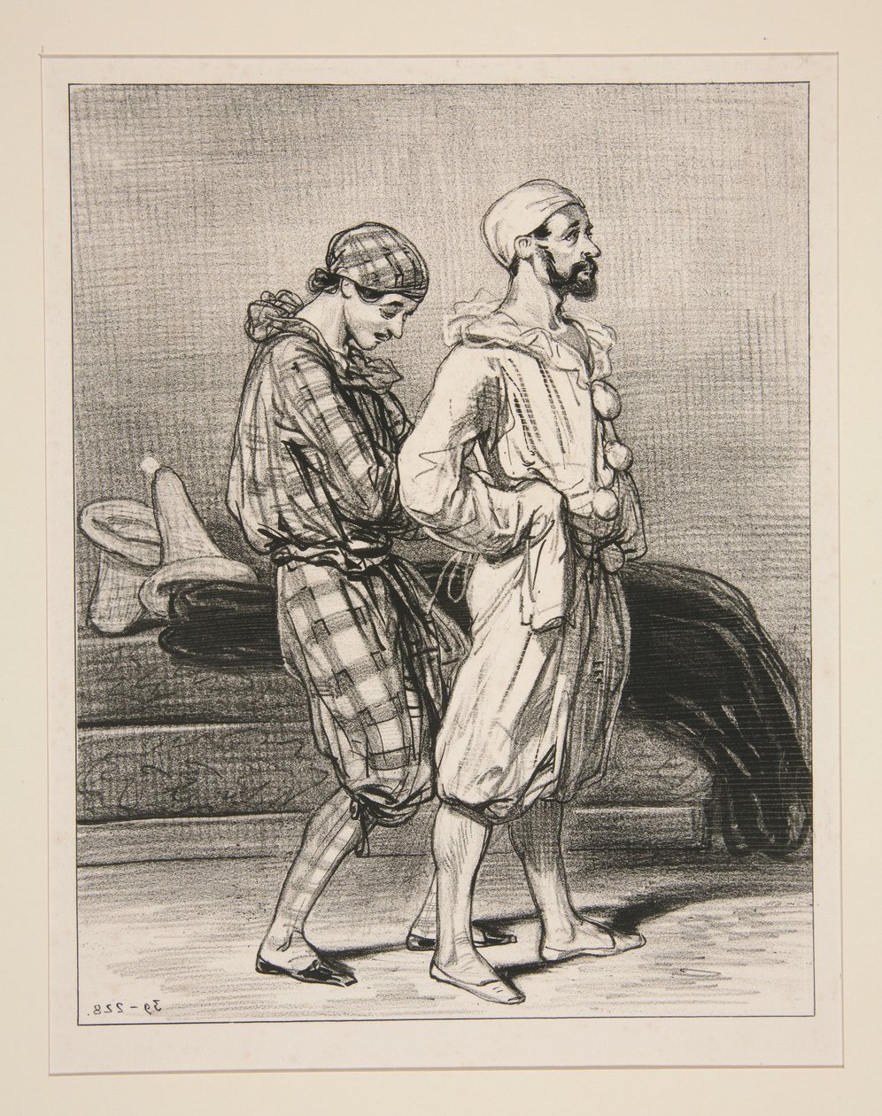 Tja! Als u ze allemaal zou moeten trouwen... door Paul Gavarni