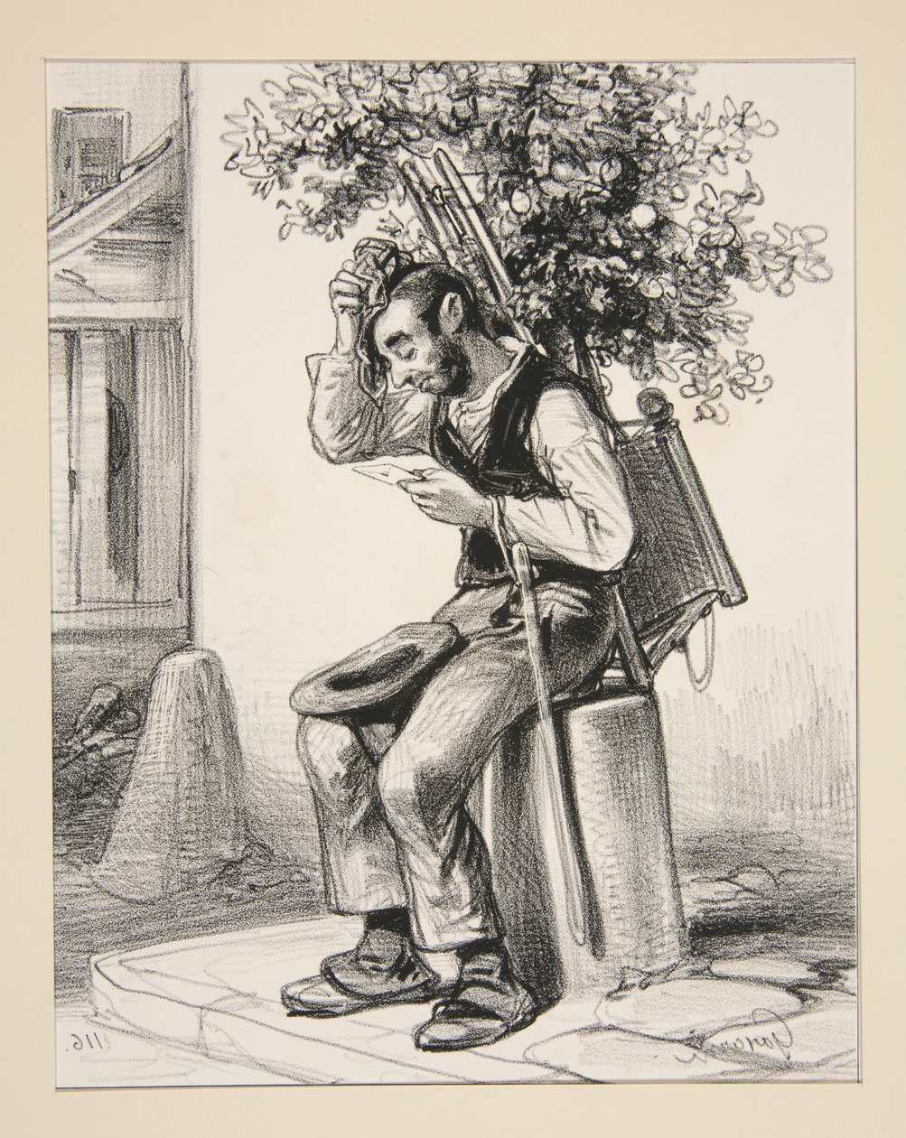Ontvang in afwachting hiervan dit korte document... door Paul Gavarni