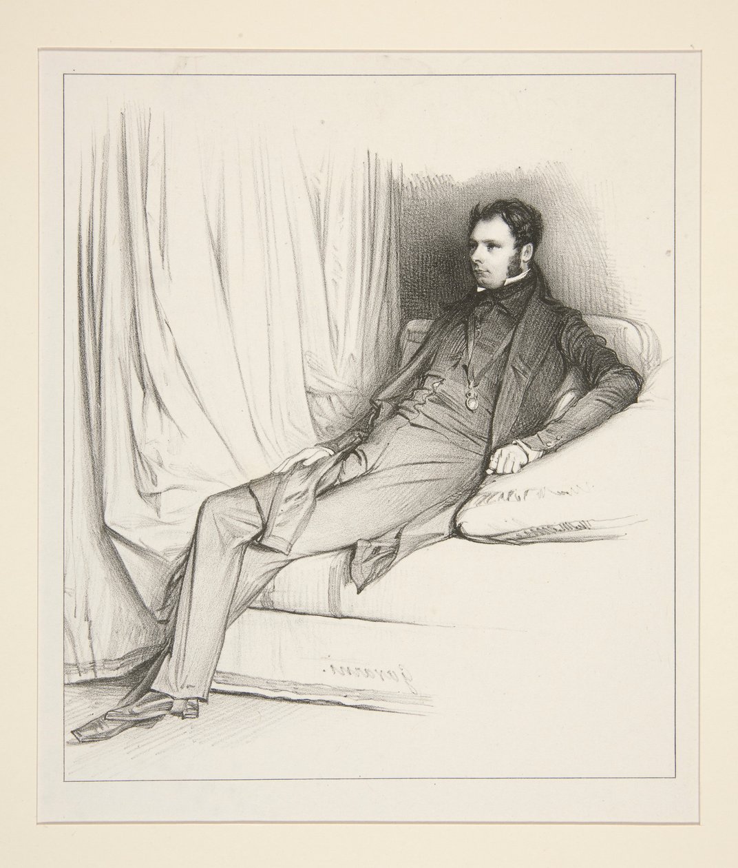 S. Henry Berthoud door Paul Gavarni