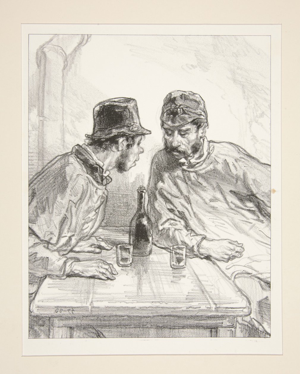 Ken je de tante van Dachu niet ...en dan zeg je dat je vrouwen kent! door Paul Gavarni