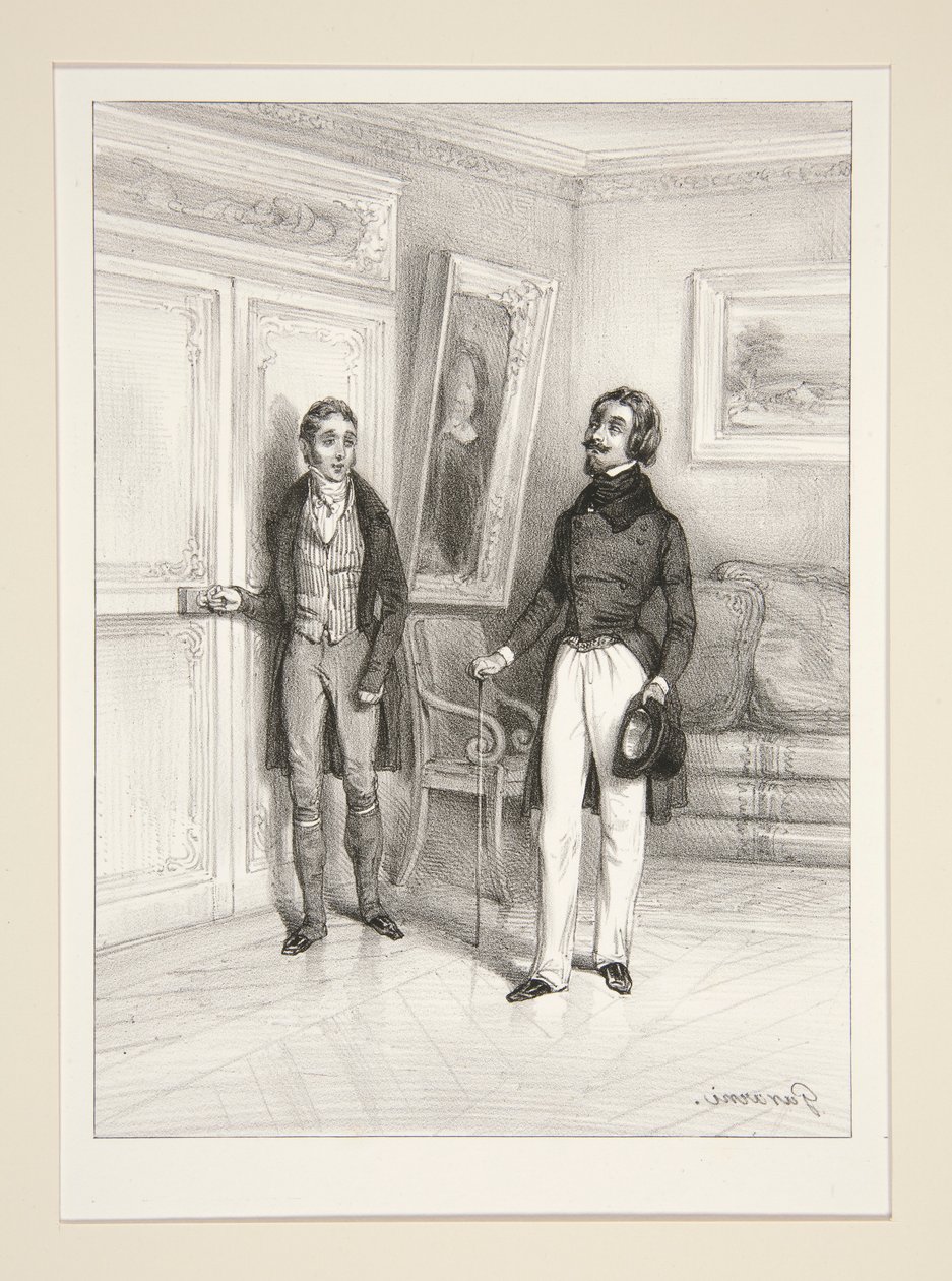Een Foute Stap. Pagina 335. door Paul Gavarni