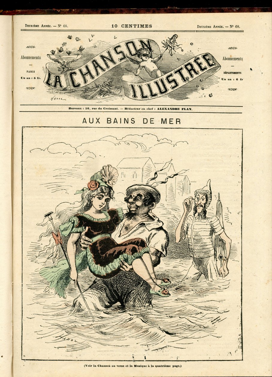 La Chanson illustrée (tijdschrift), nummer 68 door Paul Hadol