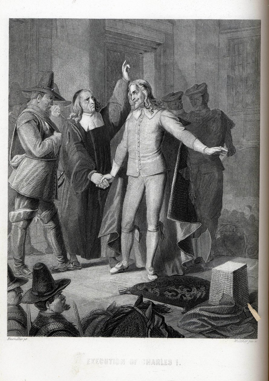 Executie van Karel I, 1882 door Paul Haendler