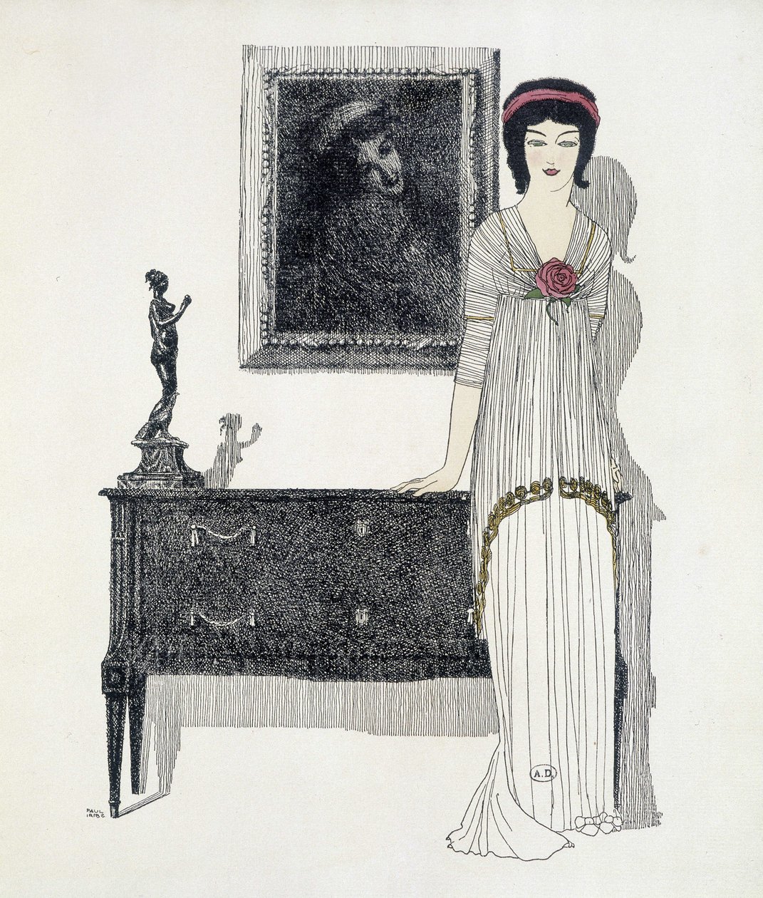 Creatie van Paul Poiret uit 