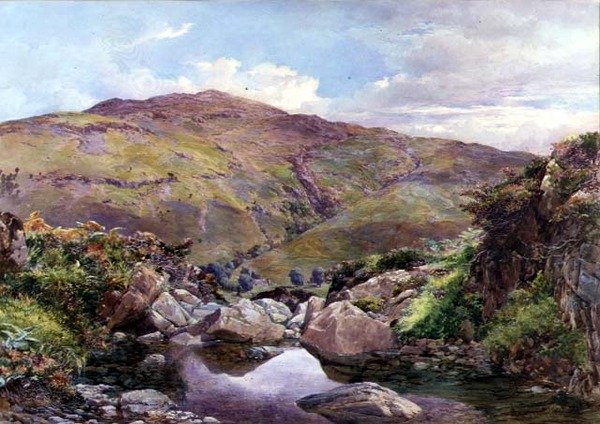 De Heuvelbeek door Paul Jacob Naftel