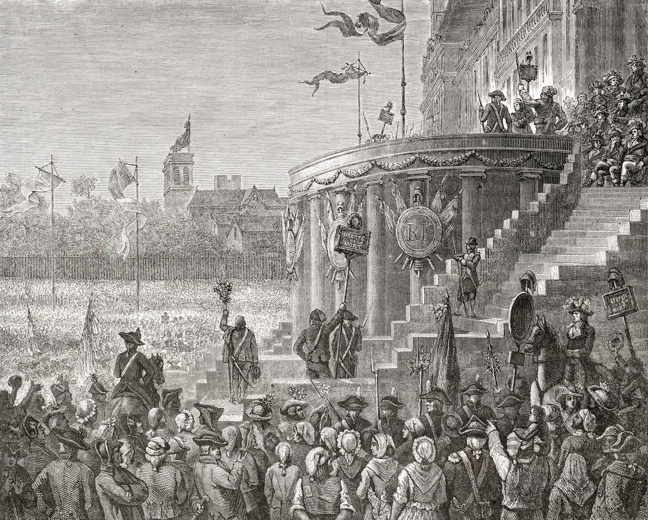 Viering van het Opperwezen, 8 juni 1794, uit 