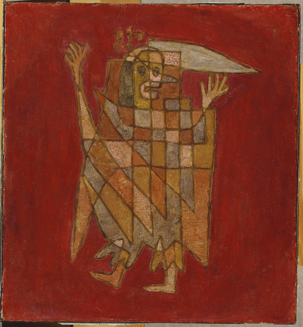 Allegorisch figuur door Paul Klee